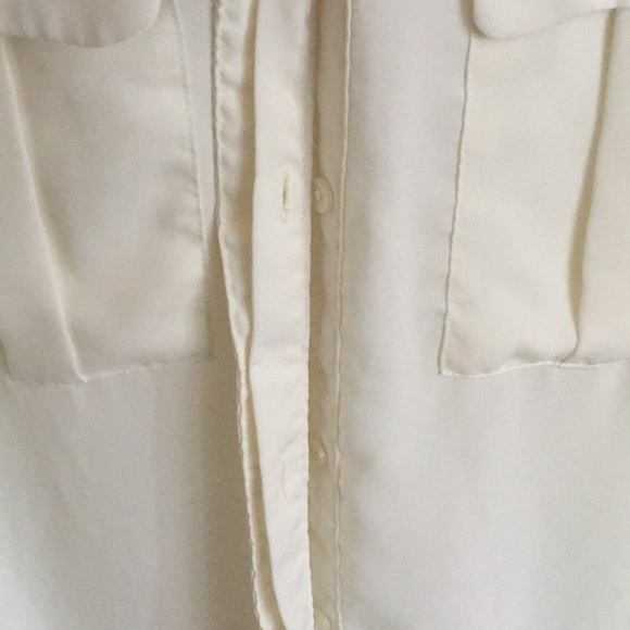 Cream button shirt - Picture 4 of 7